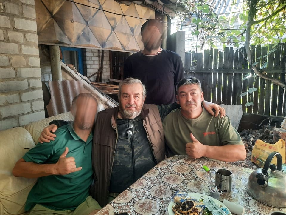 Наши волонтёры из КМВ доставили гуманитарный груз в ЛНР